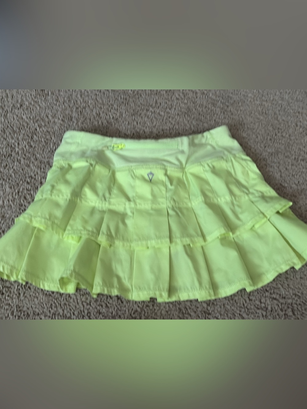 Ivivva Neon Mint Green Circle Skirt
